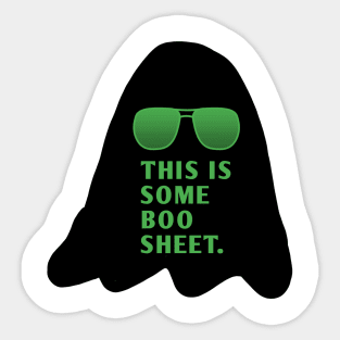 This Is Some Boo Sheet Drawing Sticker